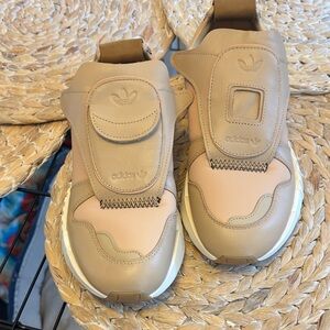 Adidas men's Futurepacer 'Pale Nude' sneaker with the model number BD7914. Size